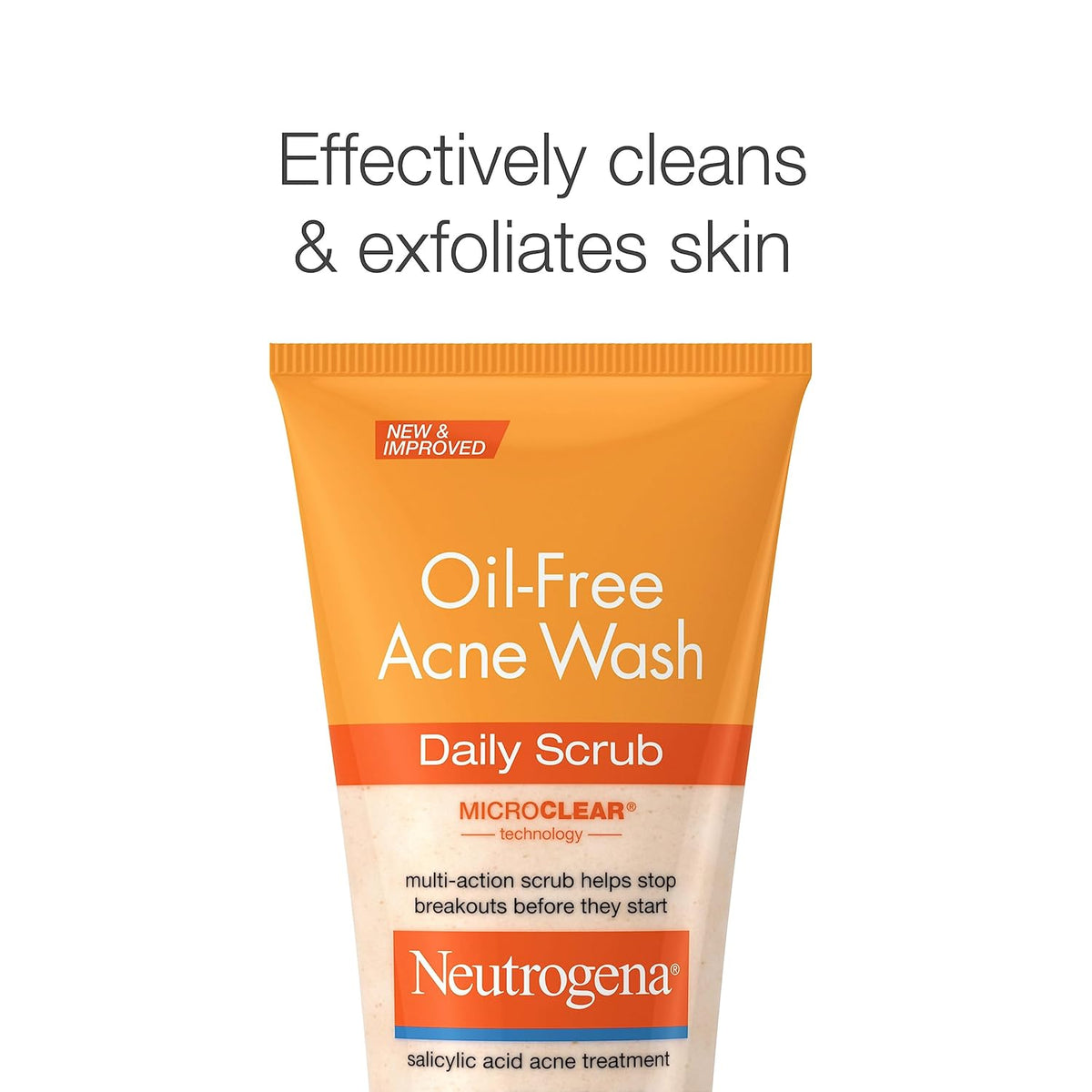 Neutrogena Oil Free Daily Acne Face Scrub