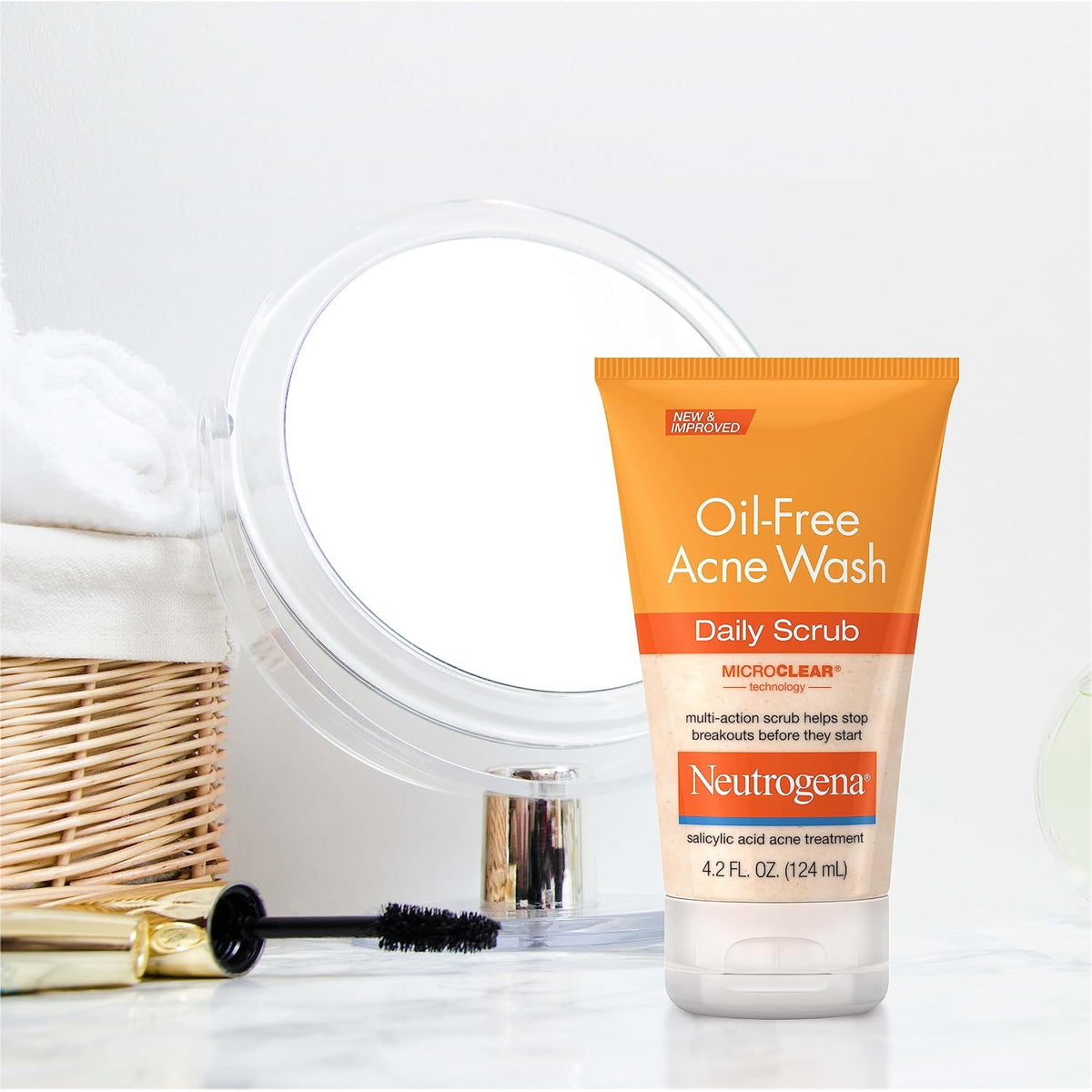 Neutrogena Oil Free Daily Acne Face Scrub